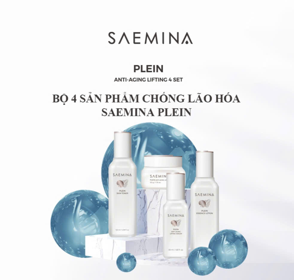 SET 4 SẢN PHẨM SAEMINA PLEIN